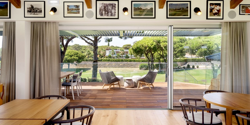 Quinta do Lago's South Course viewed from the clubhouse