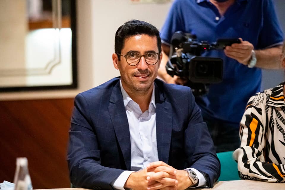 rui-cristina-cabeca-lista-evora-chega|Chega political party poster