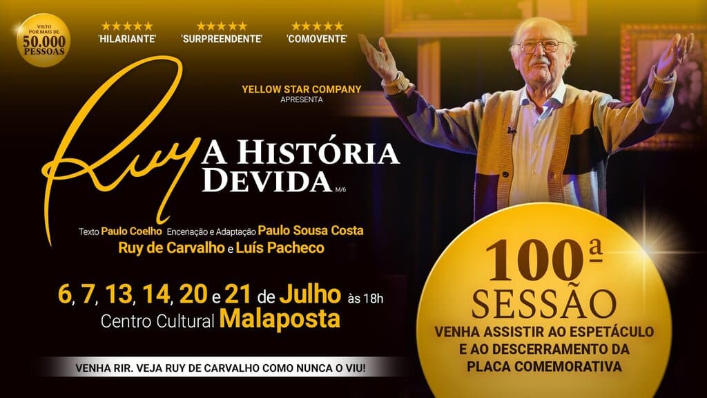 World's "oldest actor on stage" is Portuguese