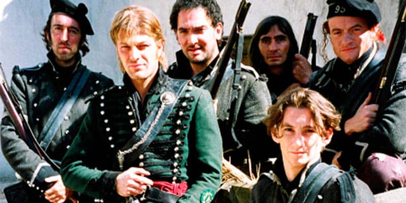 Sharpe and his men at Polikur Studios, Yalta, Ukraine, September 1993