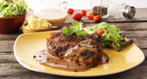 Patrick Stuart’s black pepper sauce