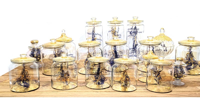 Nicola Anthony – Human Archive Project (borders are a human construction). Finalist in the Sovereign Asian Art Prize 2018