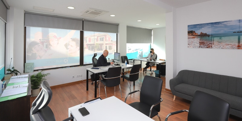 sunpoint properties office's interior