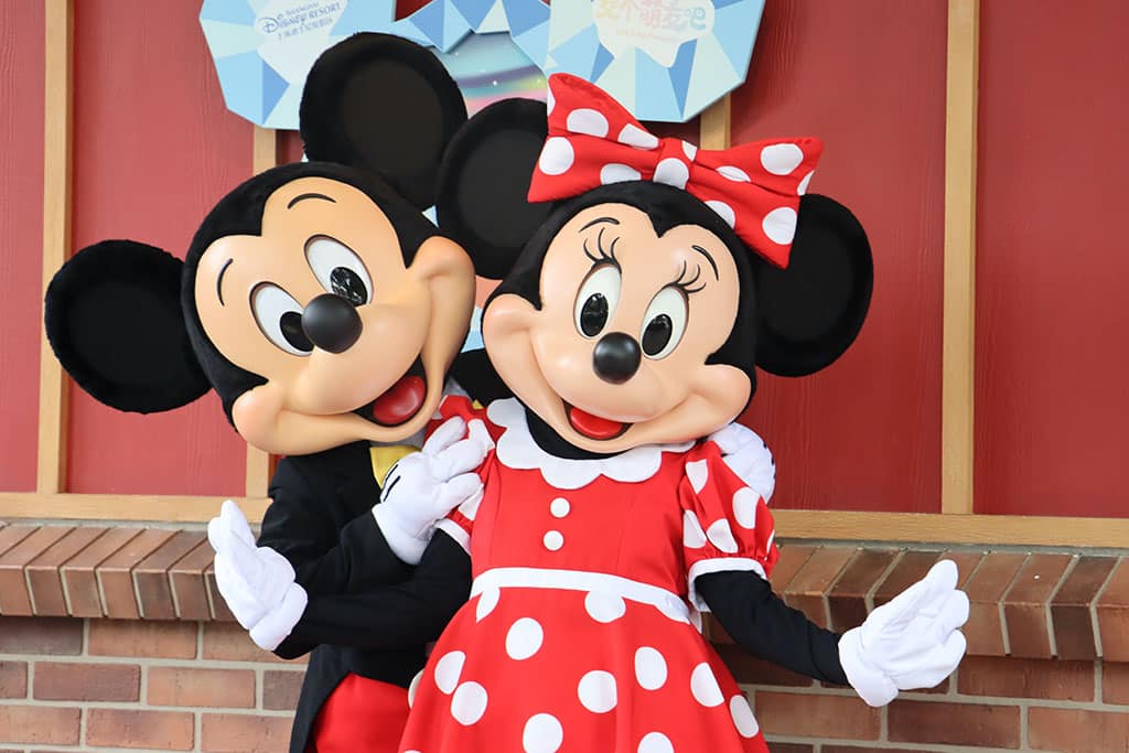 Mickey and Mini Mouse