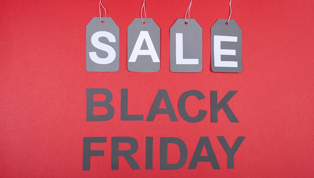 Black Friday sale sign