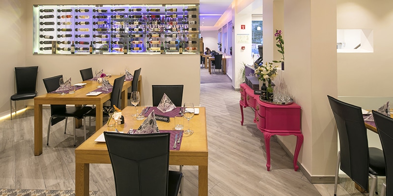 View of the inside of Taste Restaurant