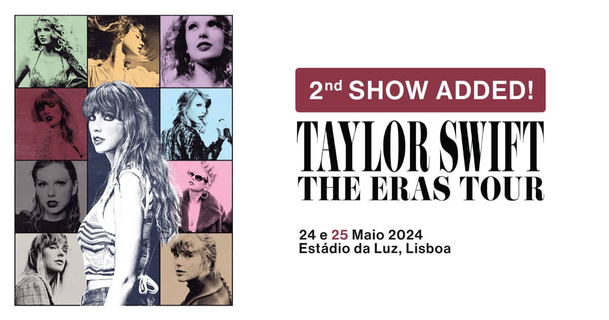 taylorswift Lisbon concert poster