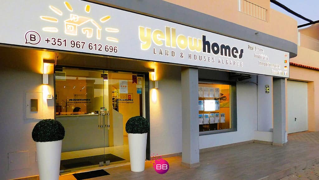 Photo of the facade of Yellow Homes Real estate agency|Photo of a luxury property that Yellow Homes are selling|SPEA wants to create national network of bird sanctuaries