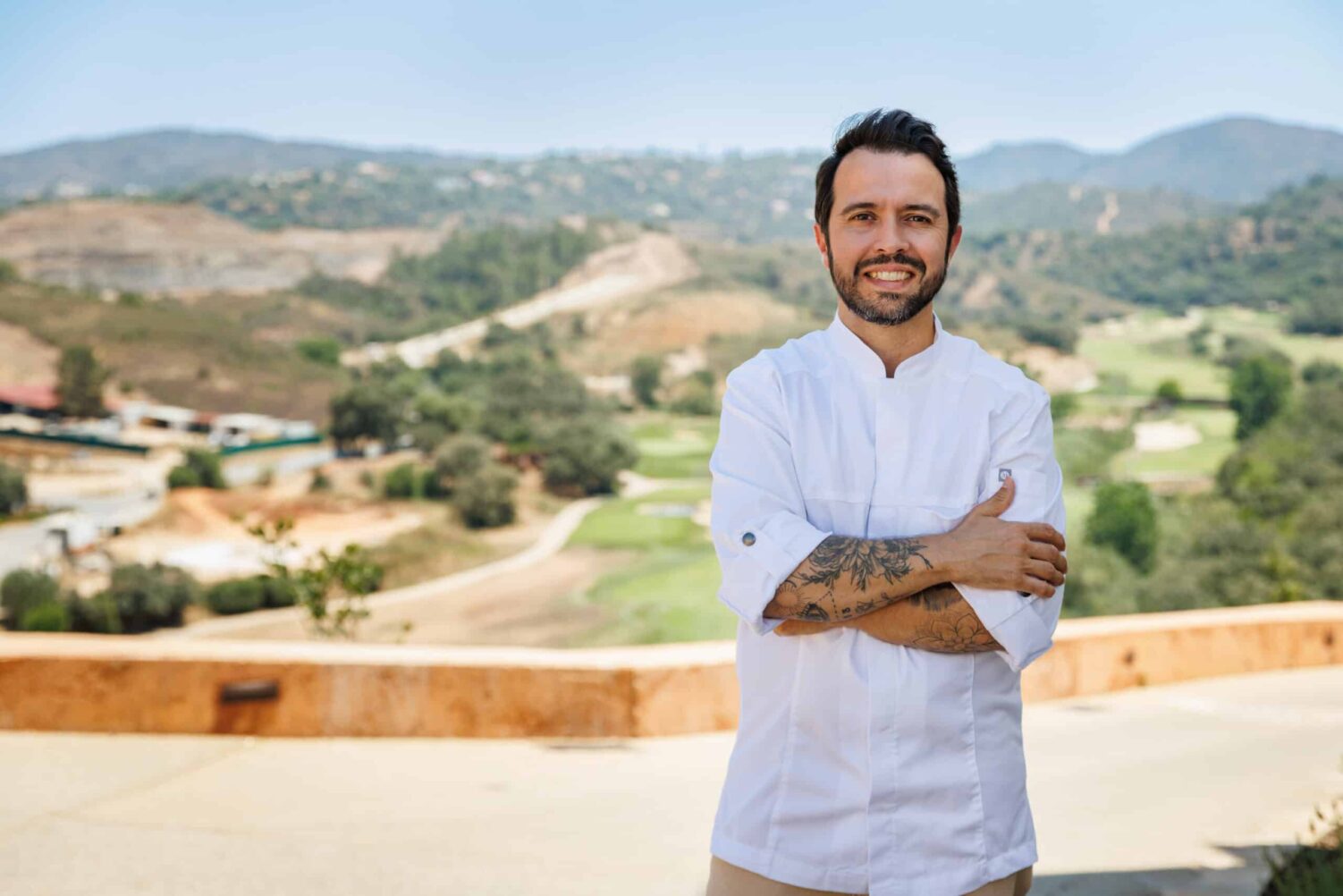 Ombria Algarve executive chef Pedro Pinto