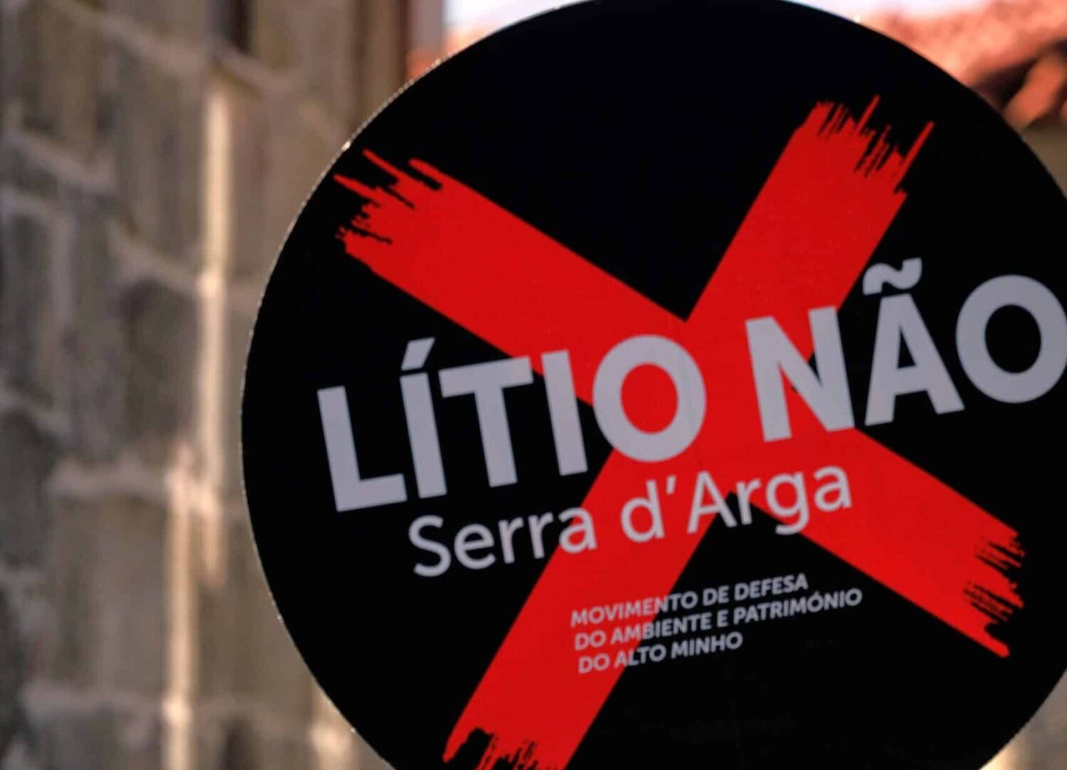 PORTUGAL MANIFESTAÇÃO CONTRA MINAS DE LÍTIO