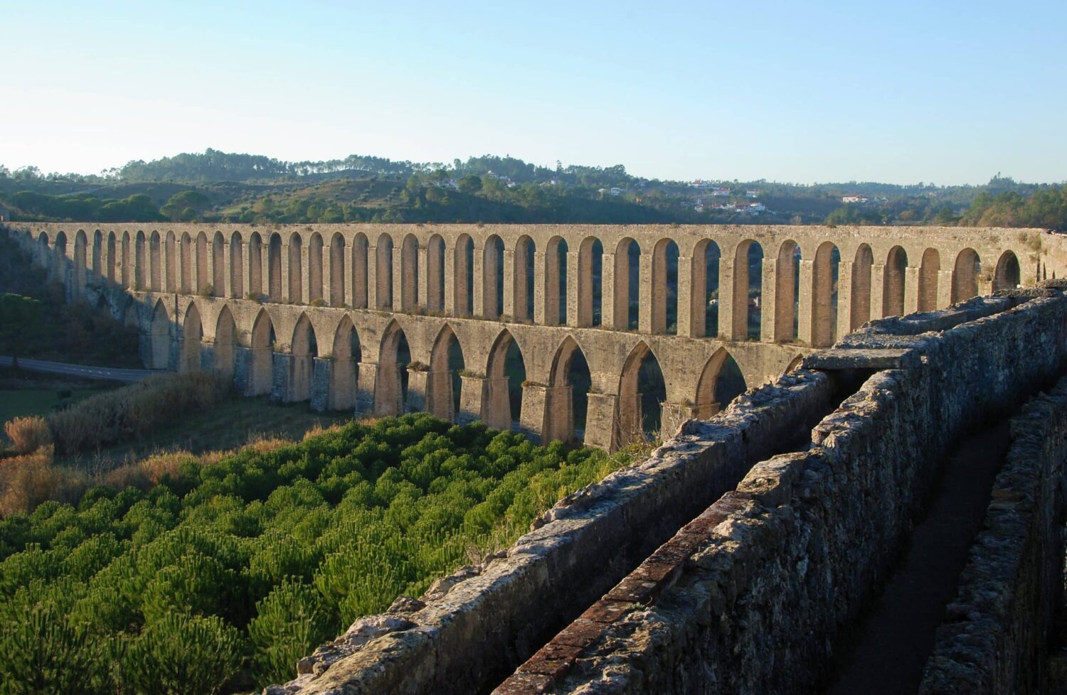 Aqueduct to Covento de Cristo, Tomar - Alves Gaspar Wikipedia