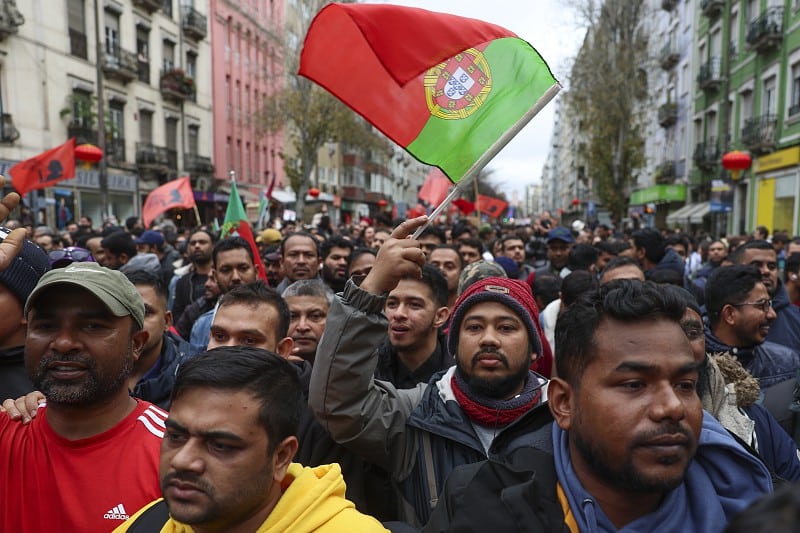 A recent demonstration in LIsbon: Tiago Petinga/ Lusa