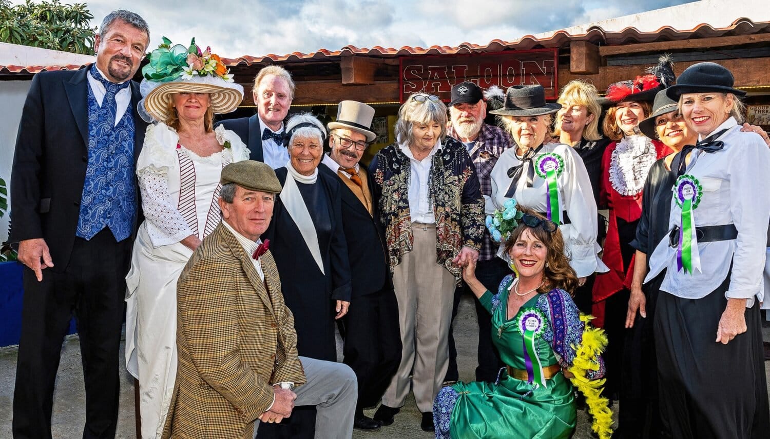 Royal Tea Cast Group pictured on February 1