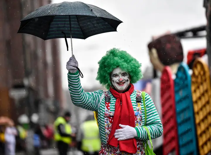 Carnival time - and here comes more rain!