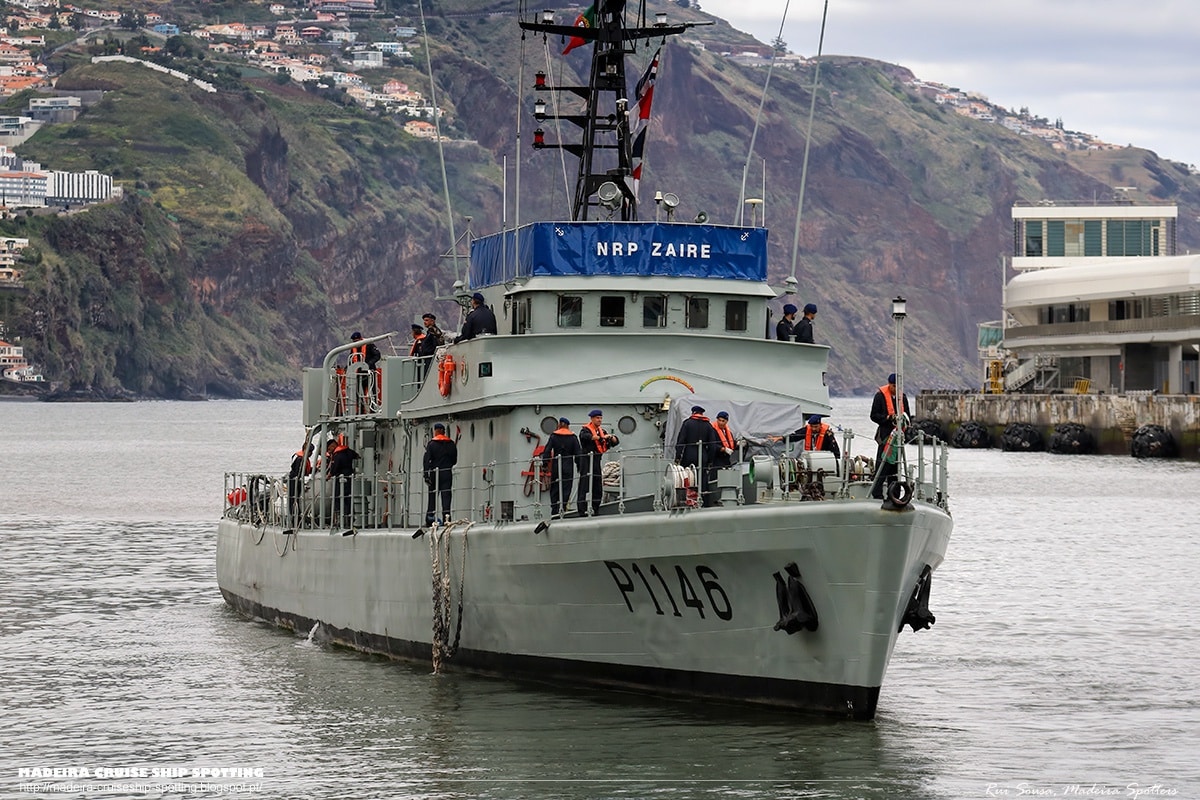 Naval patrol boat 'Zaire' soon to get modern back-up to patrol seas around Madeira