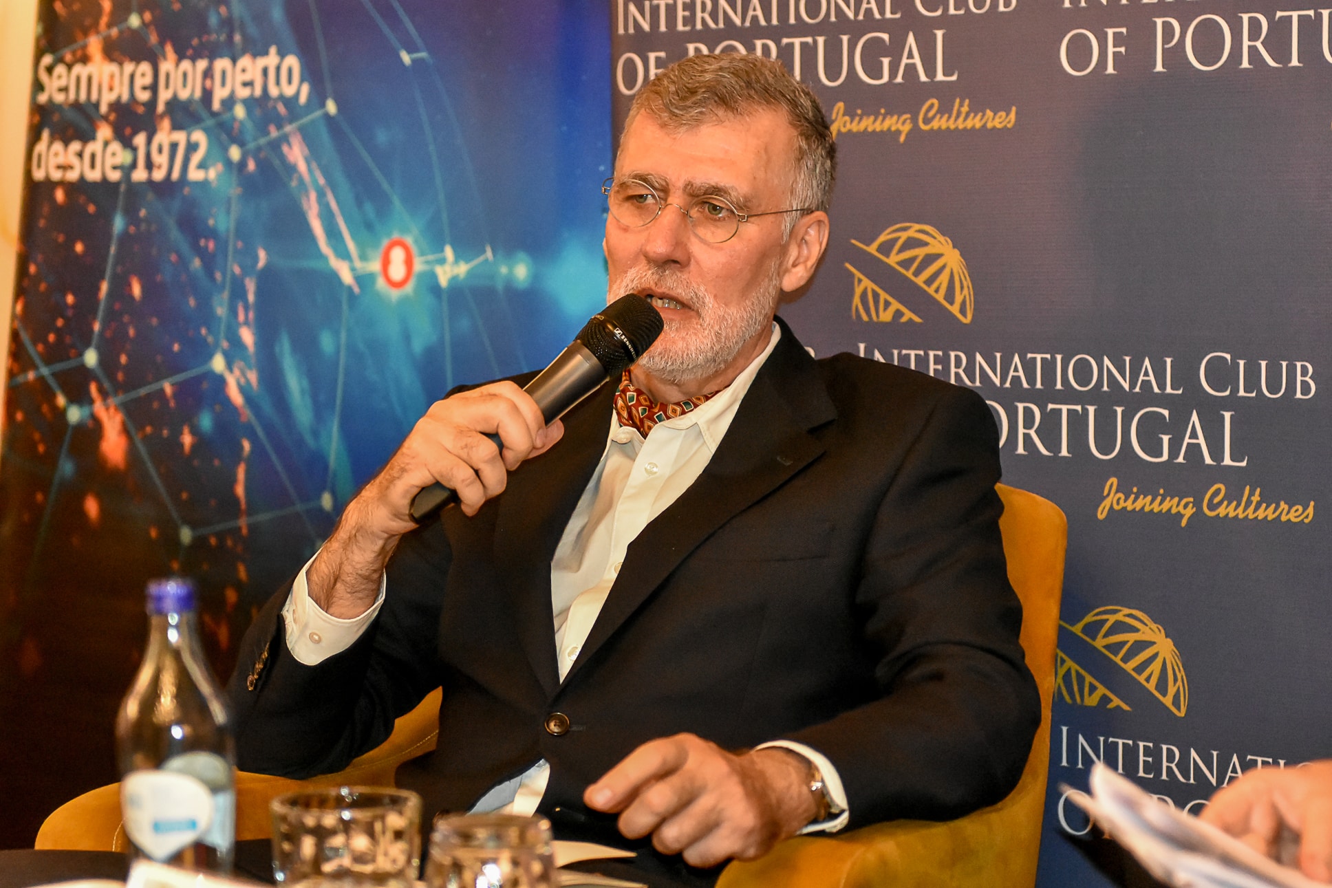 Admiral Henrique Gouveia e Melo at the International Club of Portugal event in Lisbon last Friday