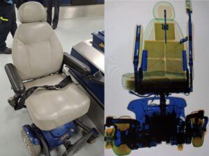 Portuguese national tries trafficking over €1 million-worth of cocaine into UK in wheelchair