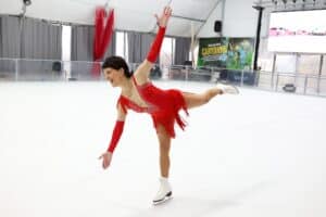 Meet Caroline Grégoire, gold medallist in figure skating at 2025 Portuguese Championships