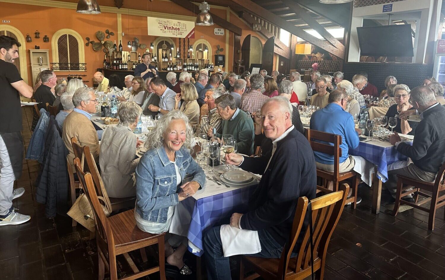 Algarve Wine Society members tasting Herdade da Mingorra wines