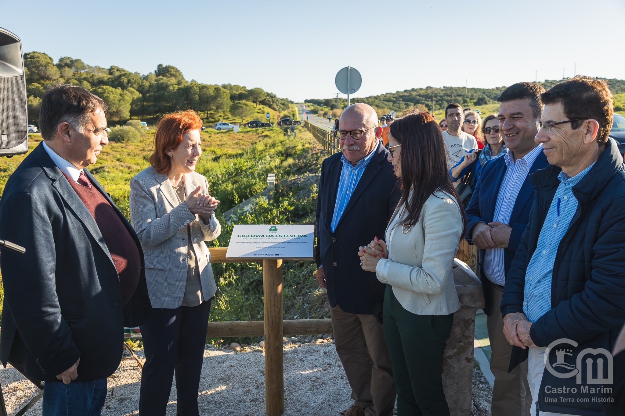 Minister inaugurates new Castro Marim cycling route