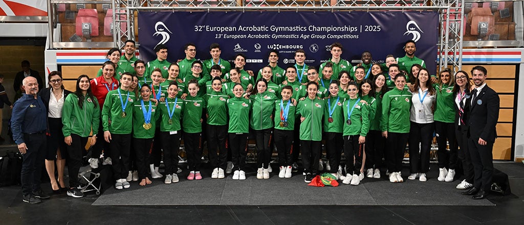 Portuguese gymnastics team (Filippo Tomasi-FGP)