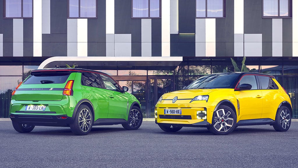 Renault 5 E-Tech electric - iconic cinq version - Pop Yellow!