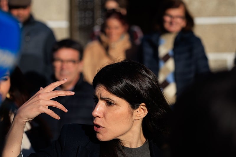 Mariana Mortágua throws support behind populations fighting against lithium mines. Image: Pedro Sarmento Costa / Lusa