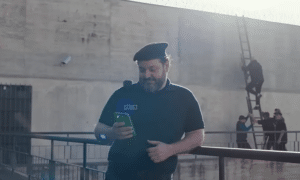 Cheeky ad campaign makes prison guards see red