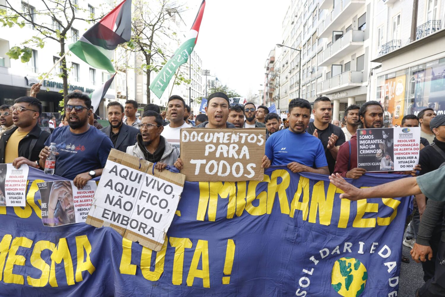 Manifestação do Dia do Trabalhador em Lisboa