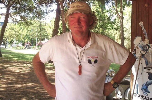 Dirk Hinrichs, the Alvor tennis legend