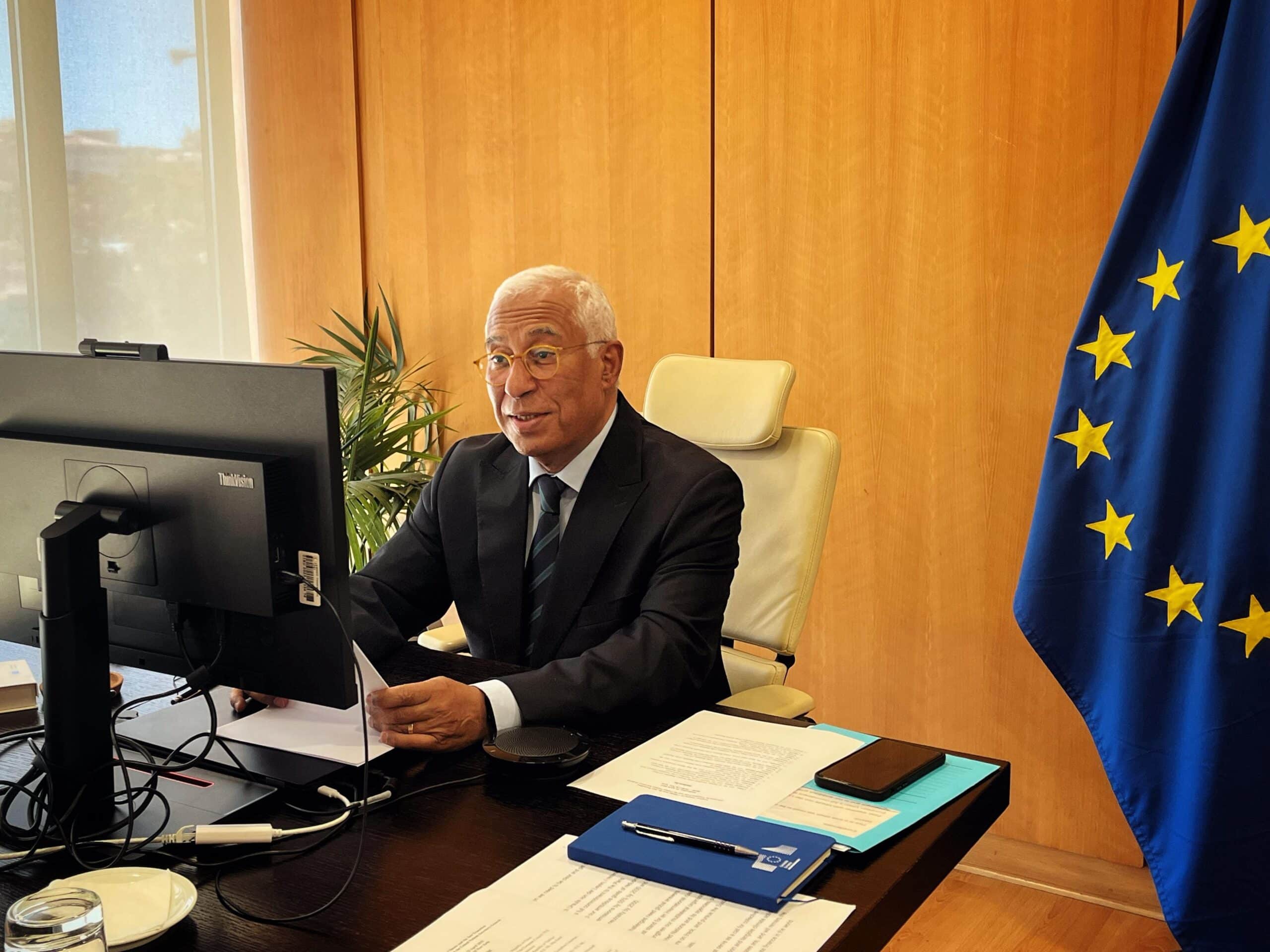 António Costa in Europe. Image:@eucopresident