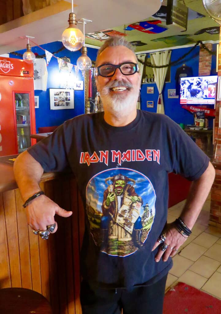 Carlos, rock n'roll bar entrepreneur and civic leader