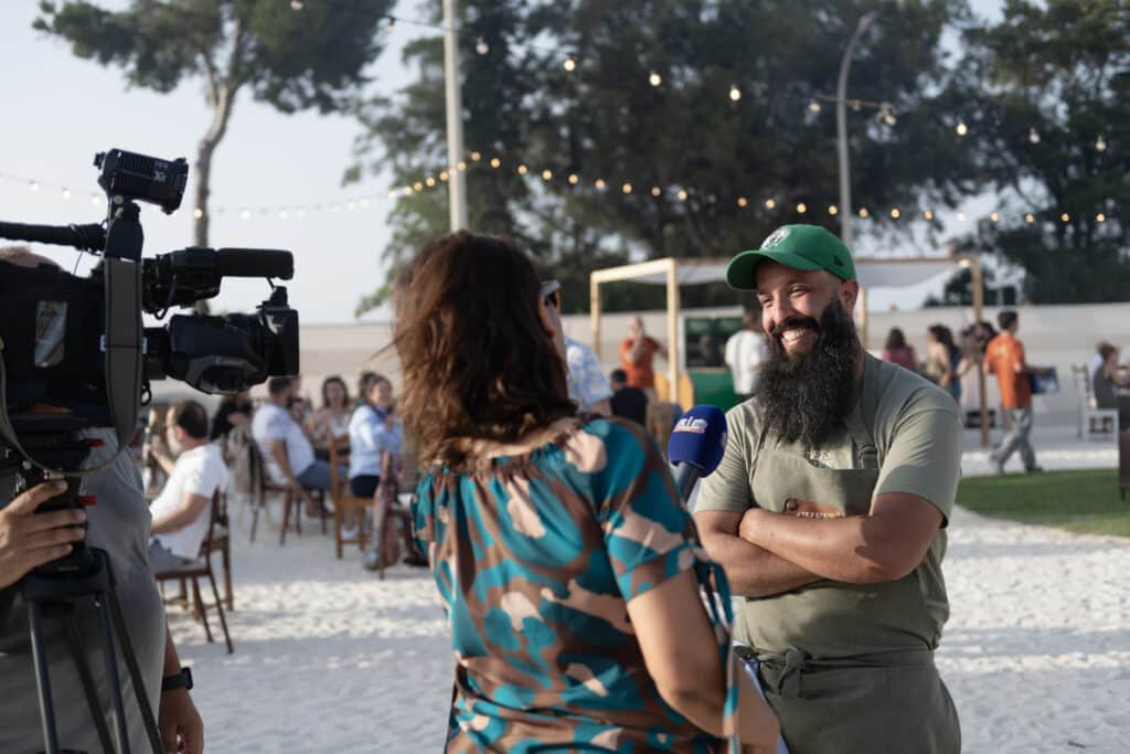 Chef José Lopes of Bonbon restaurant, Carvoeiro - Photo: Charlotte Cockayne