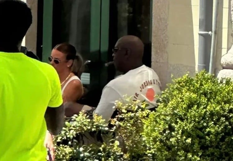 NBA legend Michael Jordan spotted in Porto