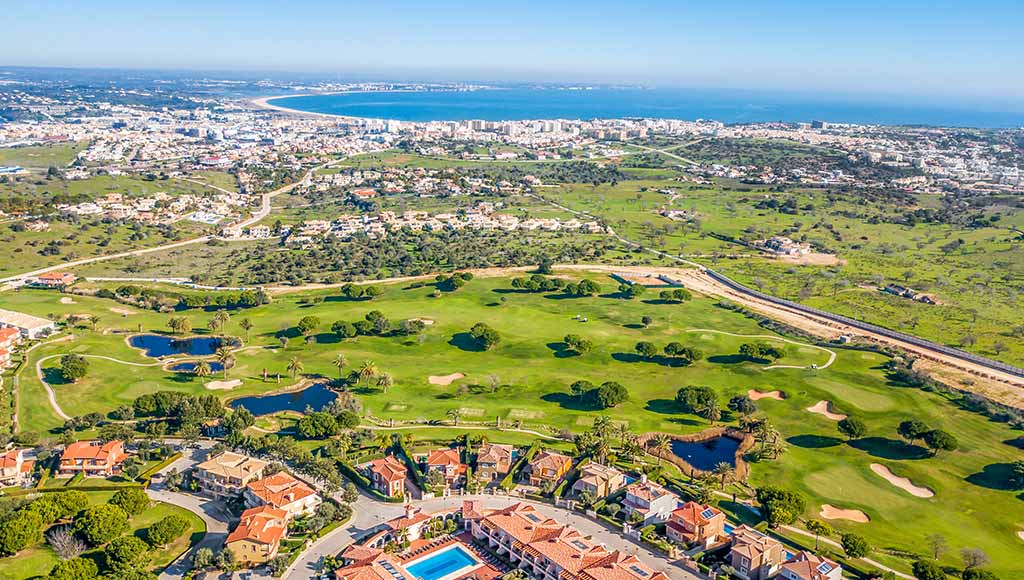 Aerial view of the Boavista Golf & Spa resort