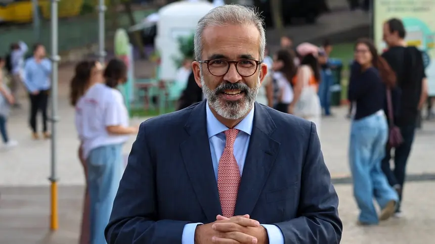 Paulo Rangel yesterday: Image by António Cotrim/ Lusa