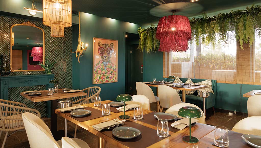 Photo of the inside are of El Takoy, a new dining spot at Vale do Lobo_Interiors