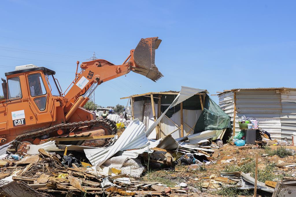 Loures' demolitions: Image: Manuel De Almeida/ Lusa