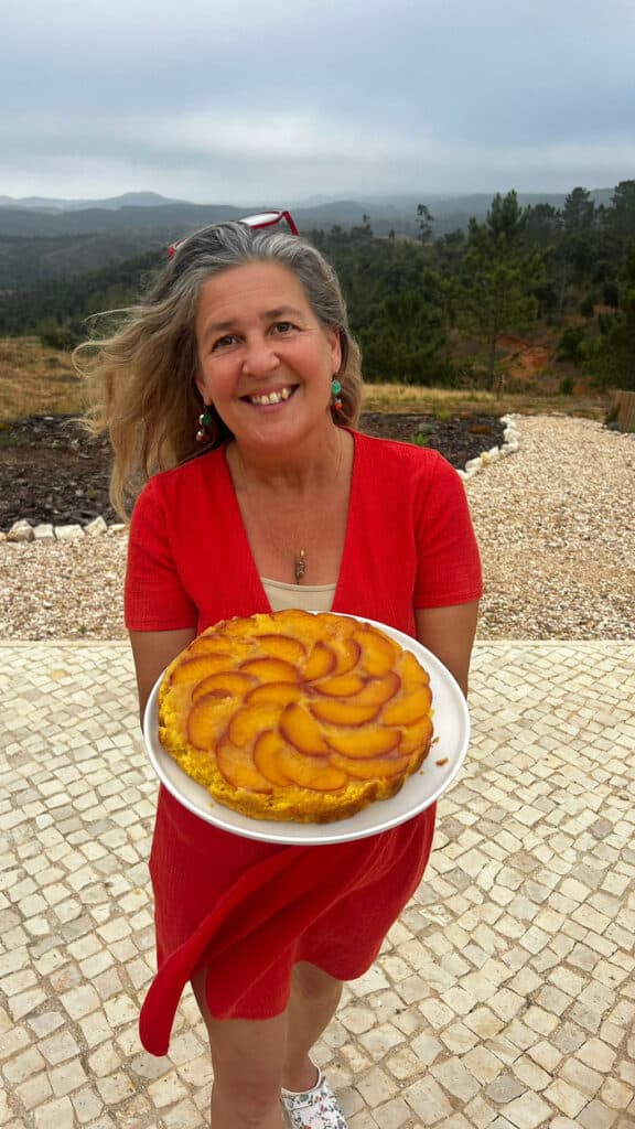 And eating it: she’s turning out cakes every other day