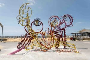 Bordalo II makes eco statement in Vilamoura