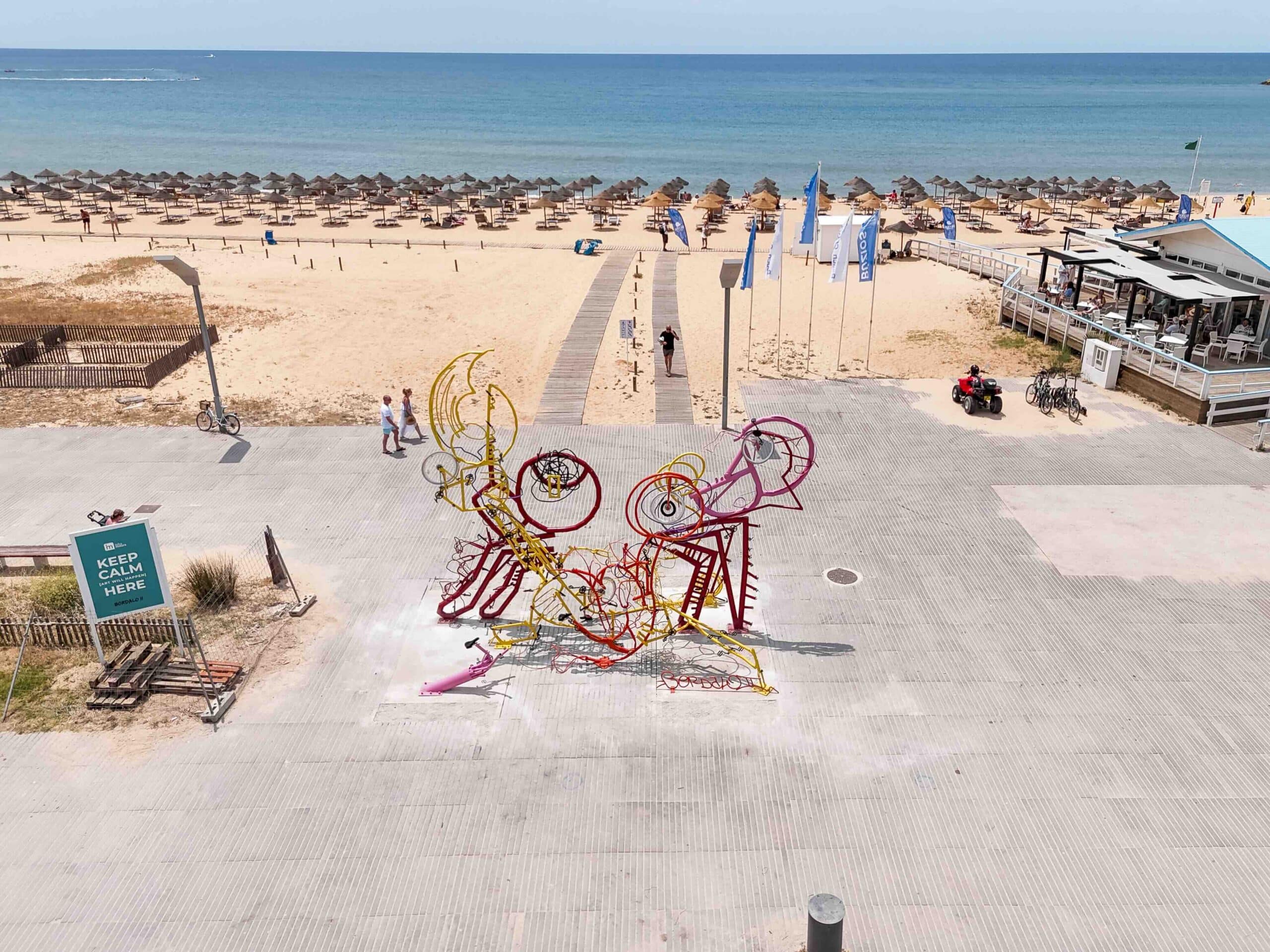 Bordalo II makes eco statement in Vilamoura Bordalo II makes eco statement in Vilamoura