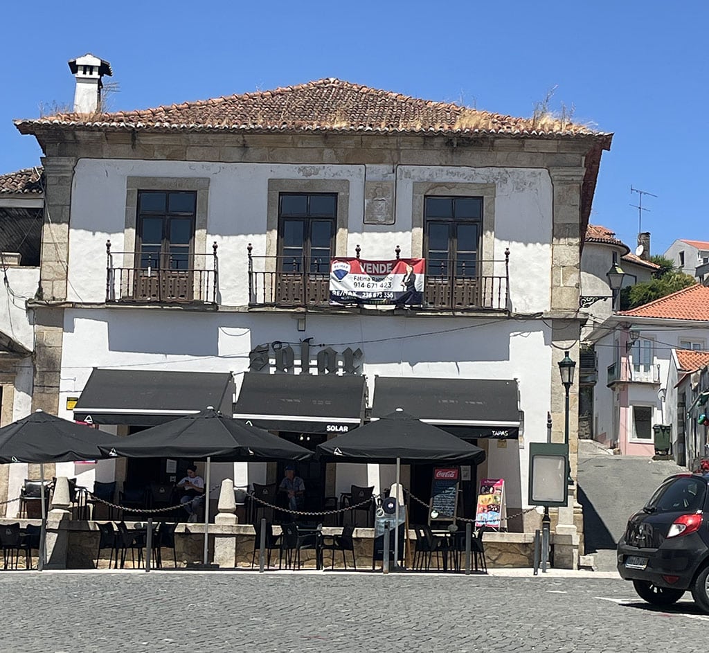 The early 1600s Solar overlooking the town square
