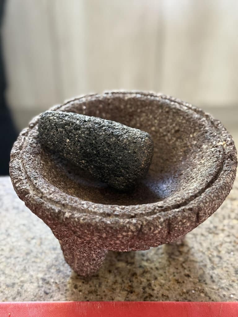 Mexican molcajete