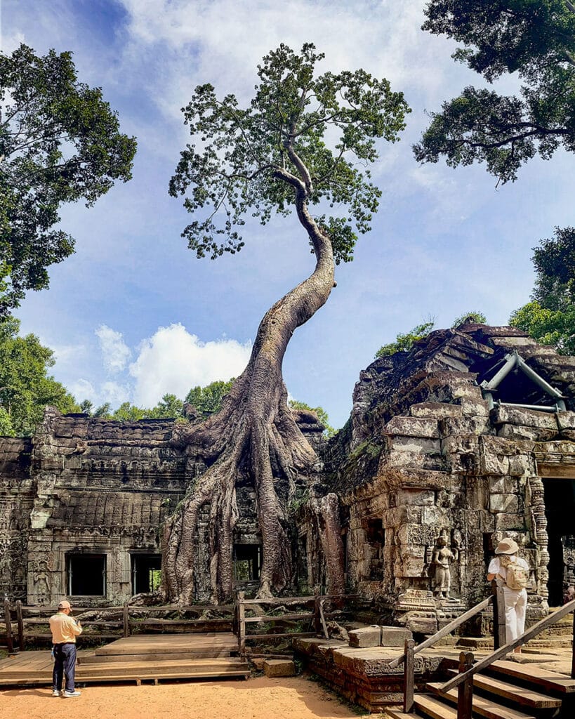 The Tomb Raider temple