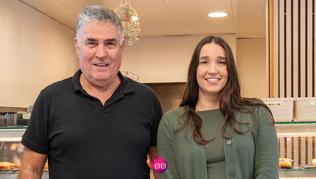 Rui Baptista and Beatriz Baptista, business partners and managers at Baptista Supermarket