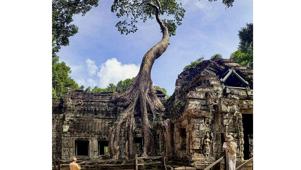 The Tomb Raider temple