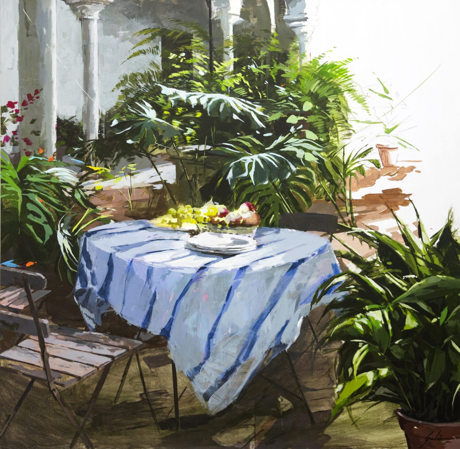 Painting by Spanish artist Juan Gulan