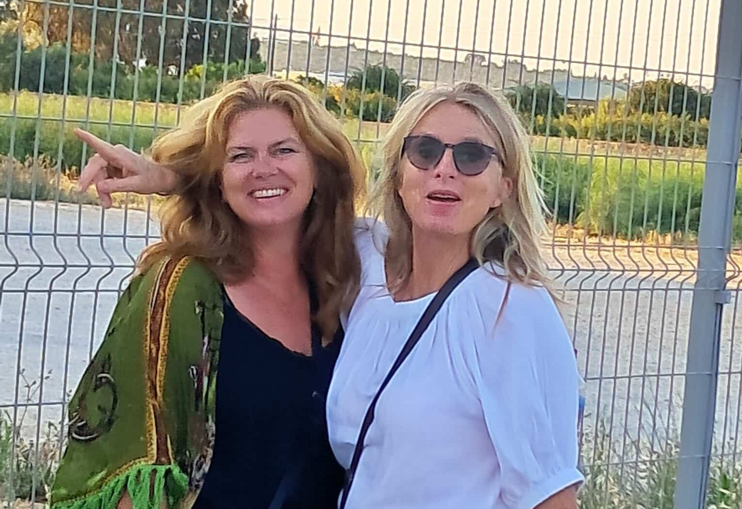 Diana Steenbeek (left) and Michele Wolter