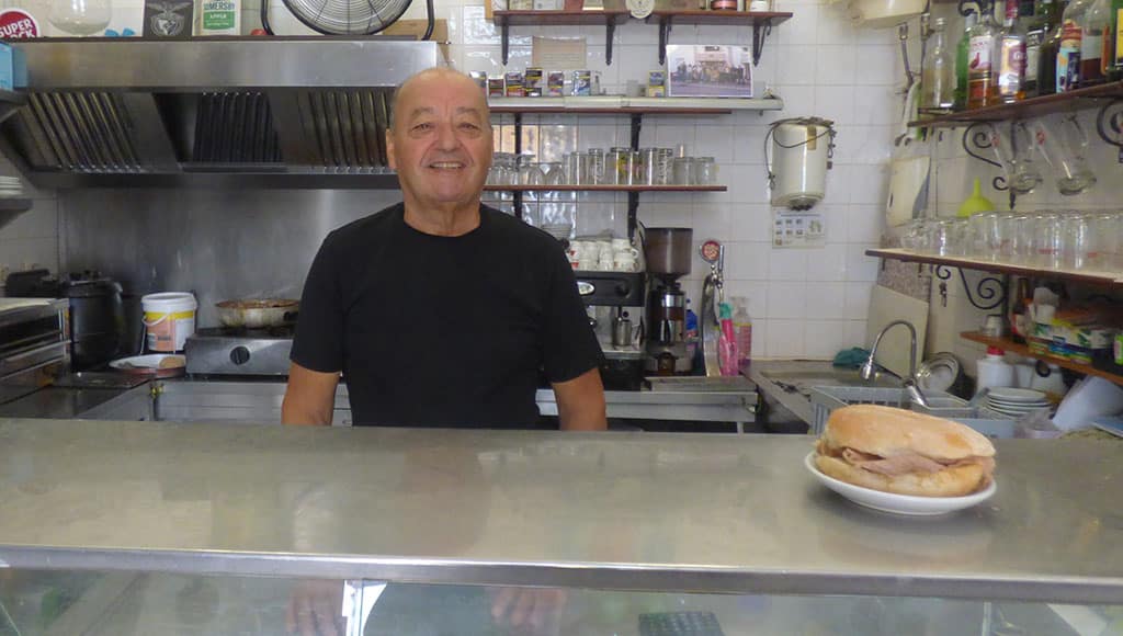 João and my bifana!