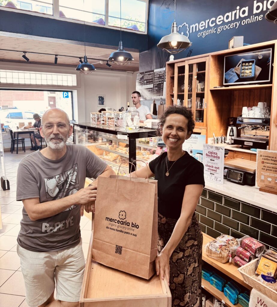 Pedro Gonçalves and Ana António - Mercearia Bio